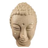 Vintage Terracotta Buddha Garden Ornament Head