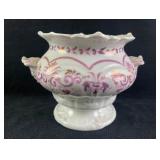 Antique Pink LustrewareJar