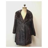 Ranch Mink Fur Coat Jacket Vintage Fashion SR150