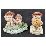 Two Dreamsicle Figurines Mermaid And Sun