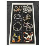 Nine Beaded Necklaces