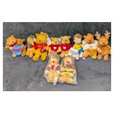 10 Disney Winnie The Pooh Bean Bag Dolls