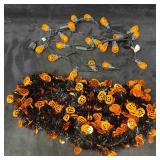 Pumpkin Halloween Garland and Light String Lights