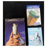 Three Vintage Self Care Vitamin Mirror Nailworks