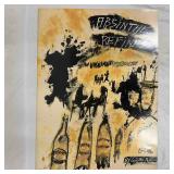 Absinthe Refined Ad Poster By Gilles Rieu Hand Sig