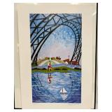 Pierre H. Matisse Art Giclee Print Dancing By The