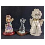 Lot of Three Angel Figures