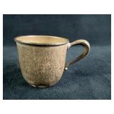 3 Antique Sterling Silver Baby Cups / Tea Cups