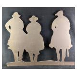 Vintage Cowboy Wall Art Ponderosa Steakhouse Art