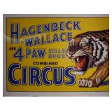 4 X 5 Hagenbeck Wallace Combined Circus Kodak Tran