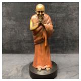 Dalai Lama Praying Bronze Sculpture Statue