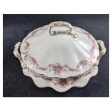 China Serving Bowl with Lid Carlsbad Austria LS&S