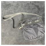 LeSportsac Black Nylon Crossbody Shoulder Bag