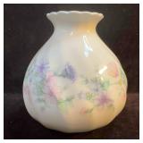 Wedgwood Bone China Bud Vase Angela Pattern 3" Tal