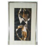 Framed Painting, Signed Susan Biglin 1962