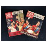 Vintage Royal Magazines Queen Elizabeth Prince Edw