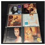6 Celine Dion Music Compact Discs
