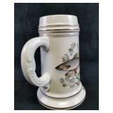 Schwab Hall Germany Herring Souvenir Porcelain Ste