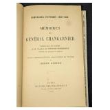 1930 Mï¿½moires Du Gï¿½nï¿½ral Changarnier Hardcover Boo