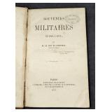1863 Souvenirs Militaires De 1804 A 1814 Hardcover
