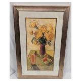 Framed Gabriela Ibarra Butter Peonies Print
