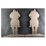 Vintage Cowboy Wall Art Ponderosa Steakhouse Art