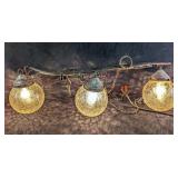 Hand Made Horse Yoke Hanging Lights