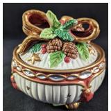 Retired Fitz & Floyd Holiday Treasures Box