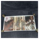 Set of Five Giclee on Canvas Abstract Artwork Art