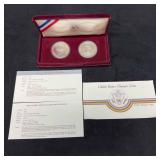 1984S United States Olympic Coin XXIII Olympiad Si