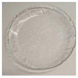 5 Retired ARCOROC Canterbury  Glass Salad Plates