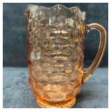 Indiana American White Hall Pink Peach Depression