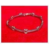 7" Sterling Silver Bracelet