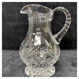 Violetta Lead Crystal Glass Diamond Cut Etched Pit