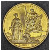 1970s Napoleon Centenary 1869 Medal