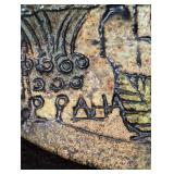 2 Vintage Towers Wall Plaques & Enamel Wall Plate