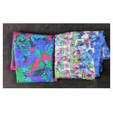 Vintage Berkshire Scarves Floral Scarves