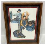 J. Allen Gruen Framed Print 1983