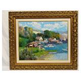 Ming Feng Lake Shore Limited Edition Print on Canv