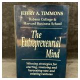 The Entrepreneurial Mind Hardcover Book Signed