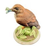 Boehm Birds Baby Wood Thrush Porcelain Figurine