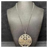 Three Paper Mache Masks On Signed Canvas