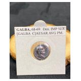 Roman Denarius RIC I Galba 224