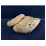 Vietnamese Green Silk Slippers