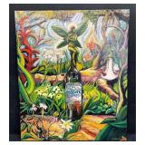 Original Oil On Canvas Off The Beaten Path Colorfu