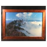 Ben Franklin Crafts Framed Mountain Photograph Pri