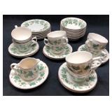 Nikko Tableware "Greenwood Ivy" 34pc Set - Japan (