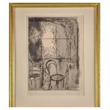 Yuri (Georges) Annenkov LE Signed Chairs Print