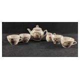 Vintage German Small Tea Set Porcelain Tea Set