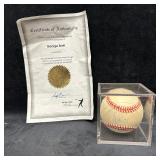 George Brett Autographed Official American League